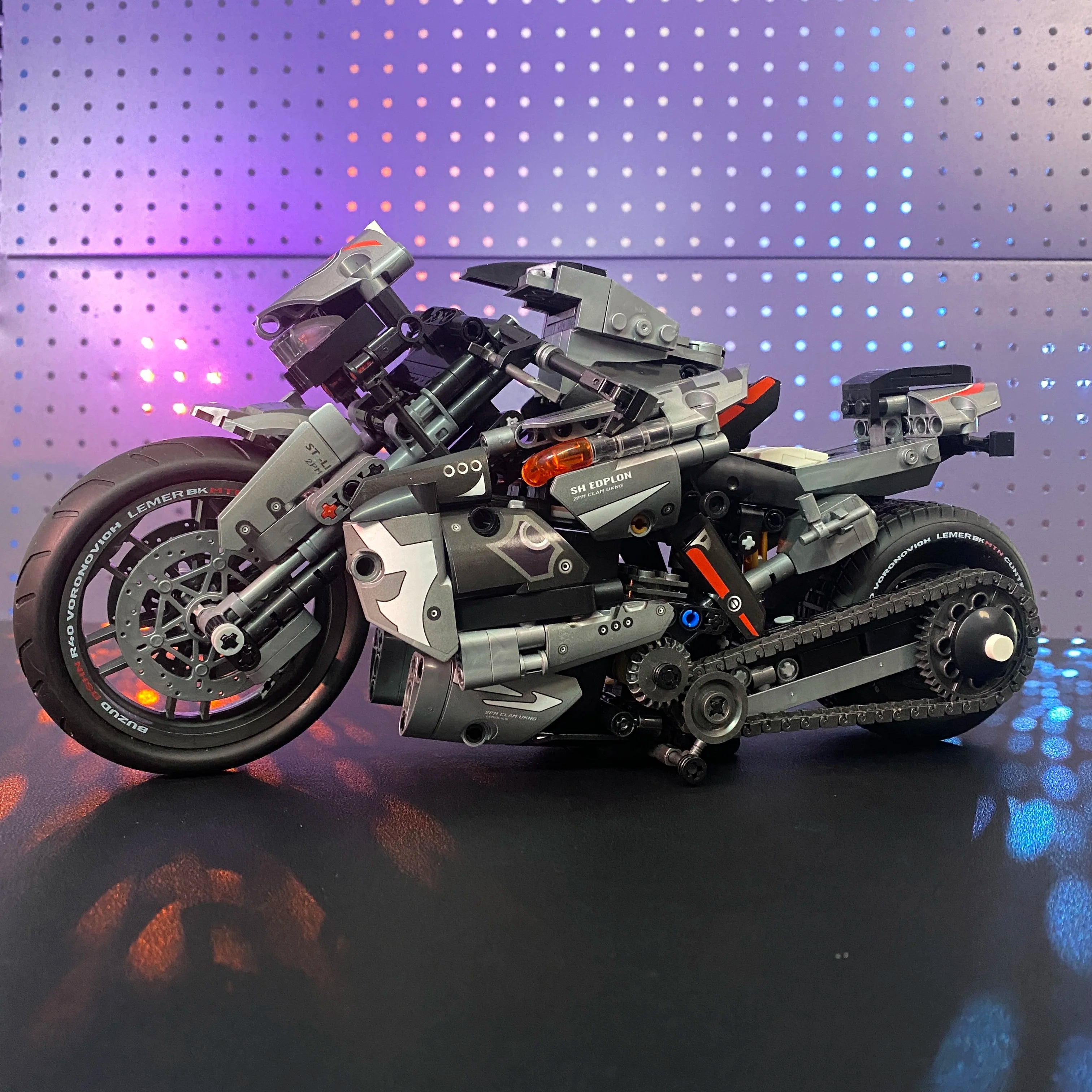 Figurine de Construction - Moto City Racer 2