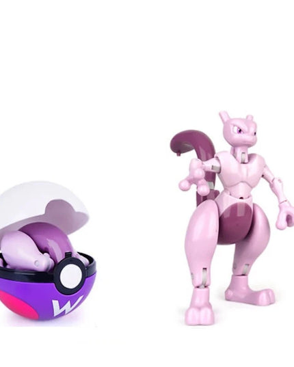 Figurine Pokemon Pokeball - Mewtwo