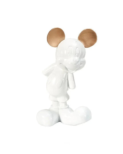 Figurine Disney - Mickey Blanc & Marron 21 cm