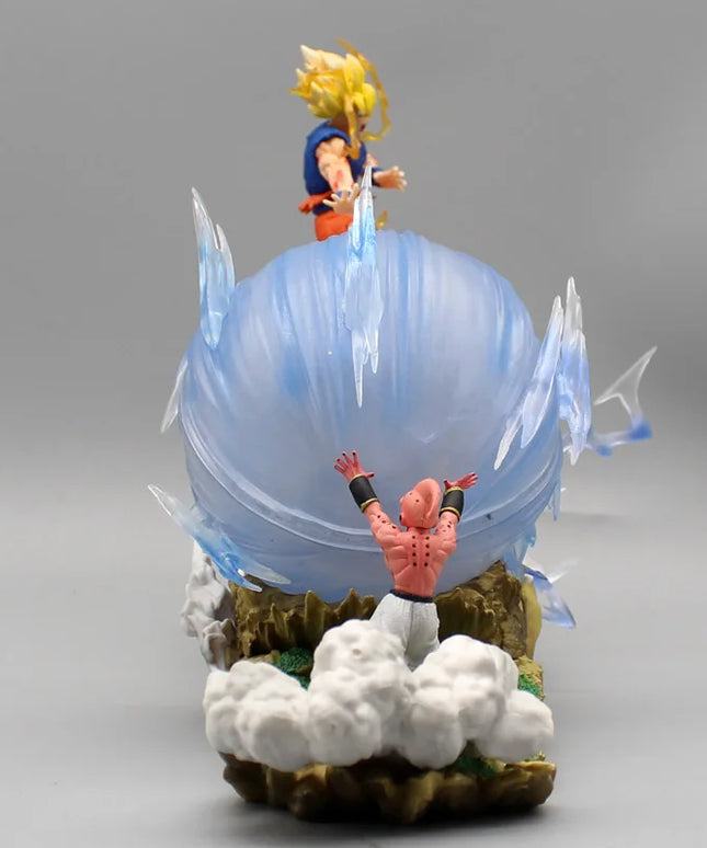 Figurine Dragon Ball Z - Son Goku vs Buu 22 cm 2