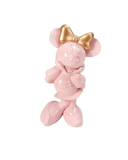 Figurine Disney - Minnie Rose & Marron 21 cm