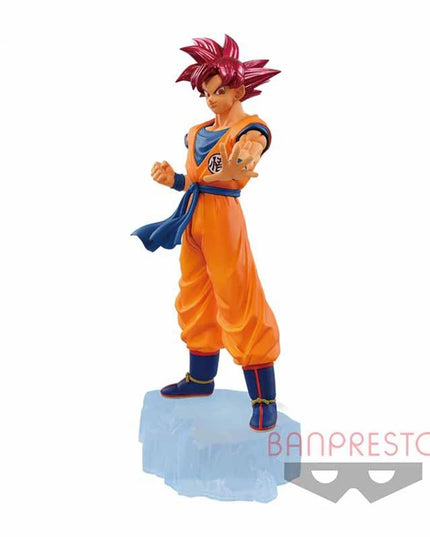 Figurine Dragon Ball Z - Son Goku SSJ God 18 cm