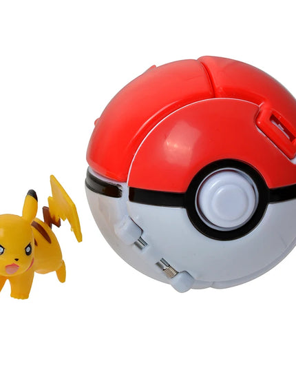 Figurine Pokémon Pokeball - Pikachu #D