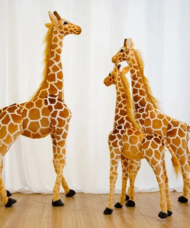 Figurine Peluche Animal - Girafe Géante 2