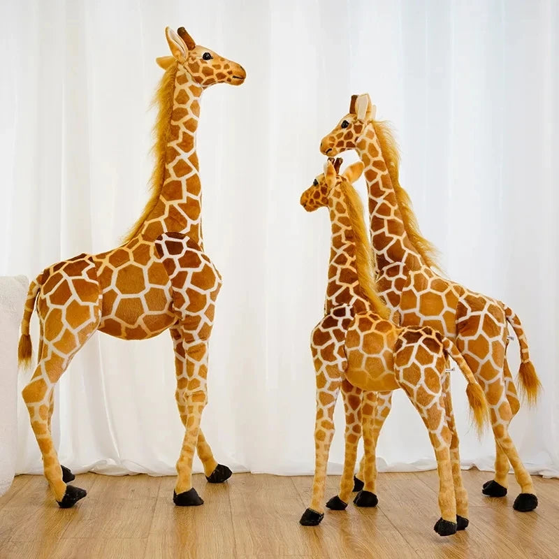 Figurine Peluche Animal - Girafe Géante 2