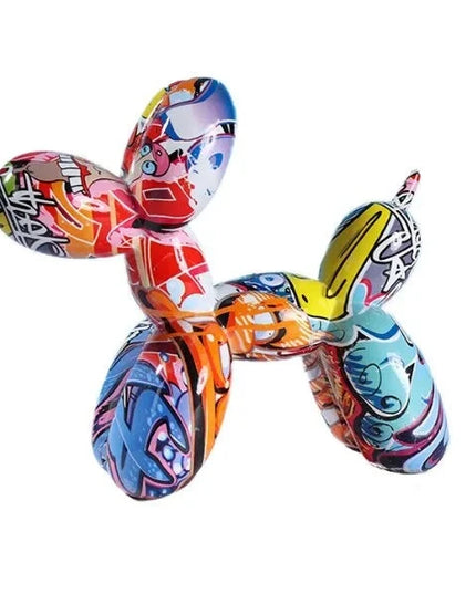 Figurine Chien Yce ballon graffiti