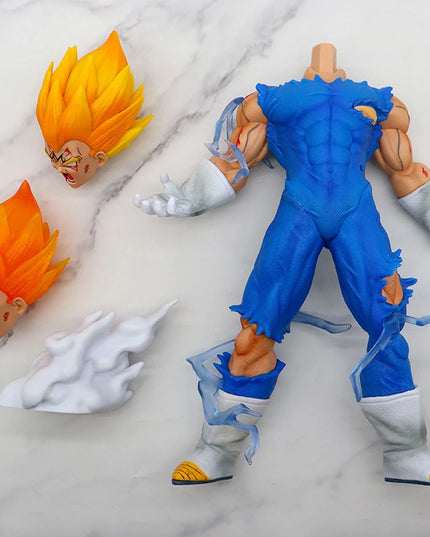 Figurine Super Saiyan Vegeta Destruction détails 2