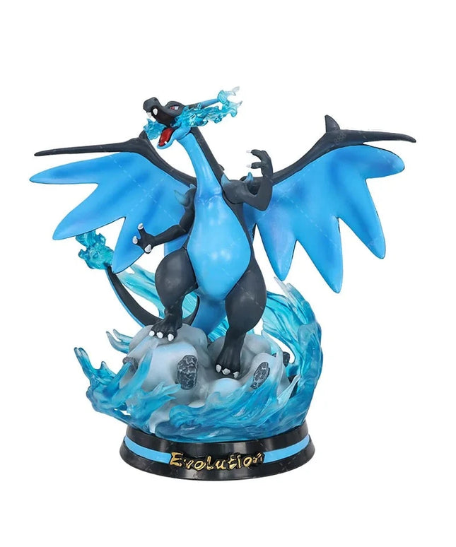 Figurine Pokémon - Méga Dracaufeu X 24 cm