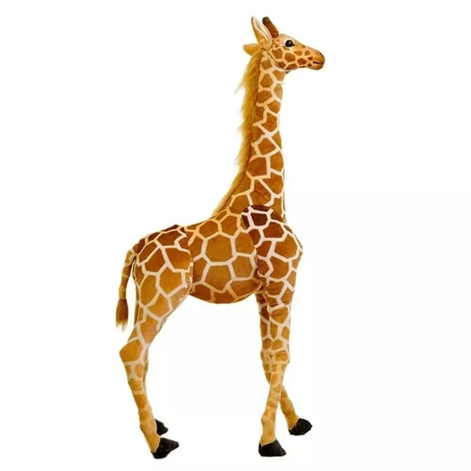 Figurine Peluche Animal - Girafe Géante