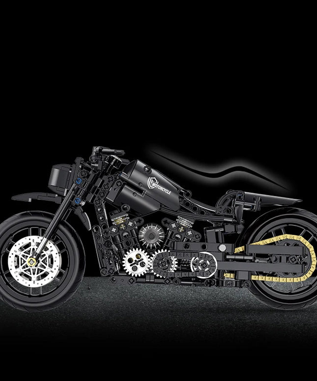 Figurine de Construction 1: 8 - Classic Motorbike