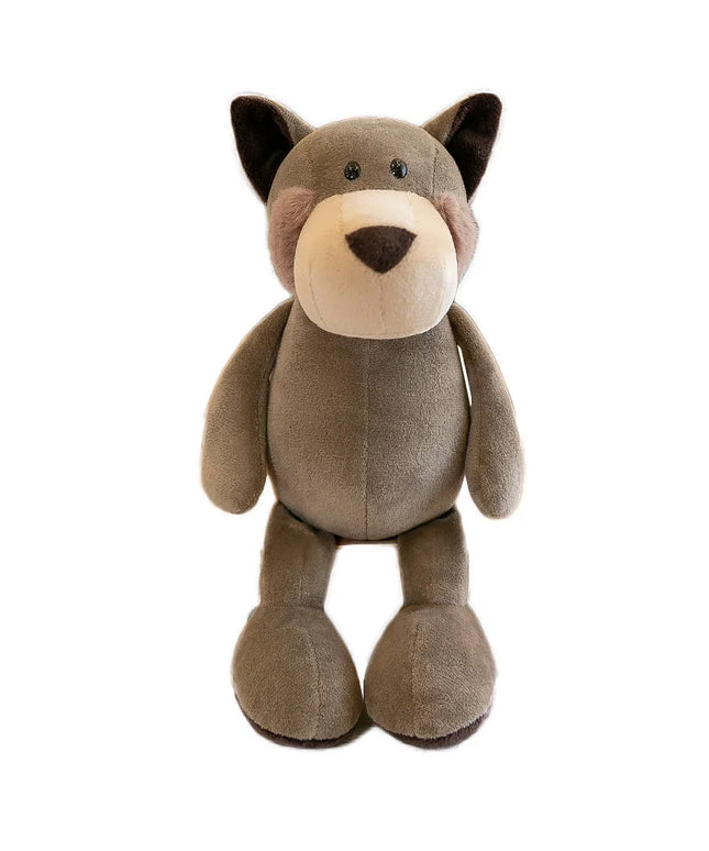 Figurine Peluche Animal - Loup 25 cm