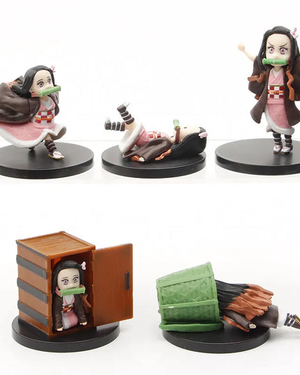Figurine Demon Slayer - Nezuko Kamado 5pcs 2