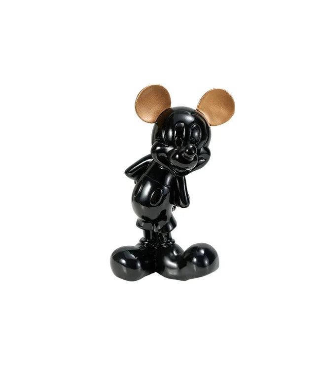 Figurine Disney - Mickey Noir & Marron 21 cm