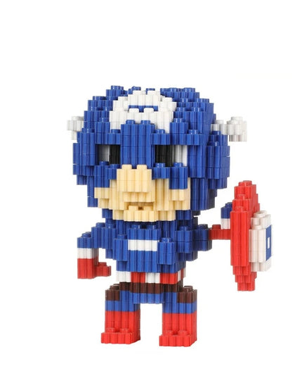 Figurine de Construction - Captain America 13 cm