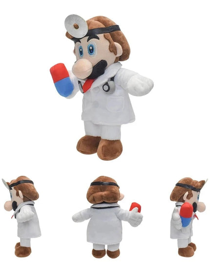 Figurine Peluche Super Mario - Doctor Mario 23 cm