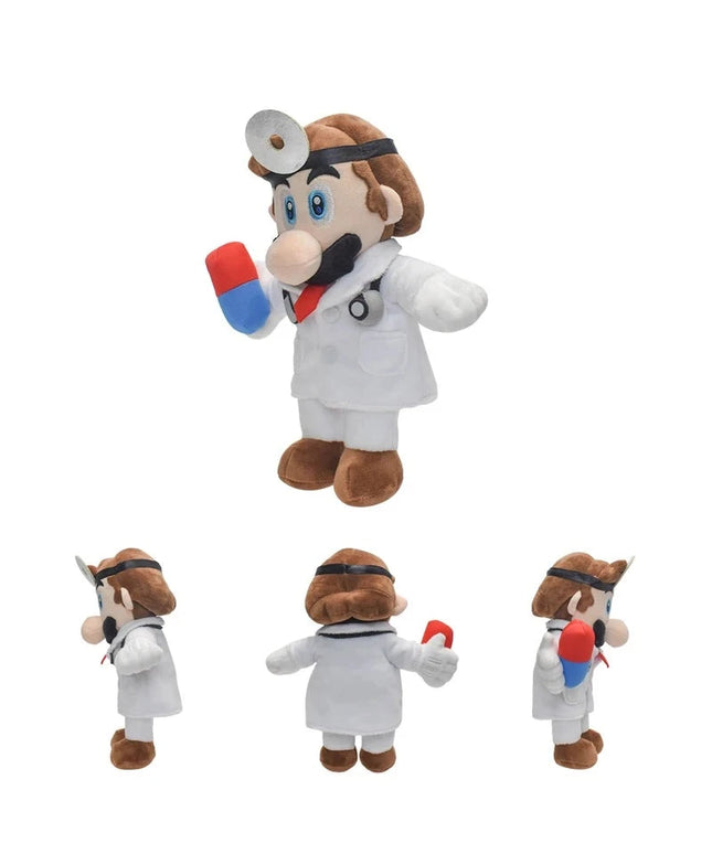 Figurine Peluche Super Mario - Doctor Mario 23 cm