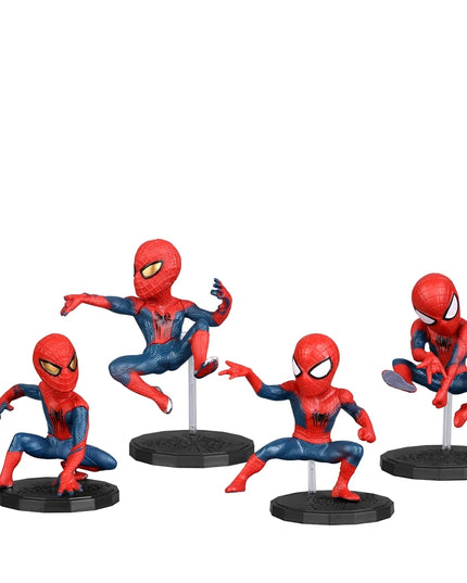 Figurine Disney Movie Superhero Spider 4pcs/Set 6-8cm 5