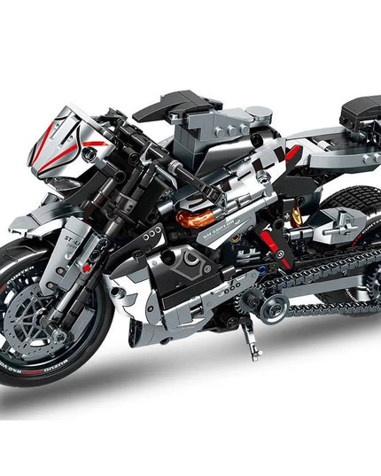 Figurine de Construction - Moto City Racer
