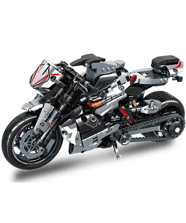 Figurine de Construction - Moto City Racer