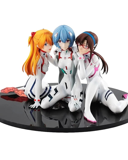 Figurine Neon Genesis Evangelion - 3 Pièces 8 cm