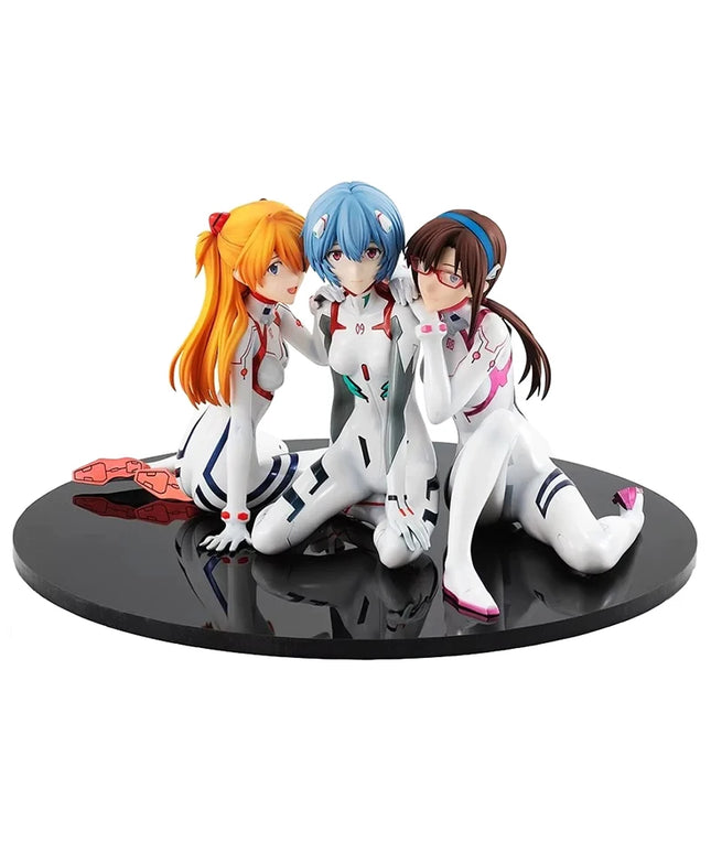 Figurine Neon Genesis Evangelion - 3 Pièces 8 cm