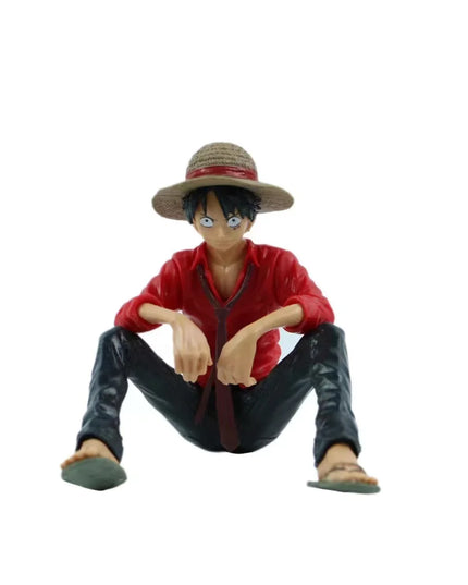 Figurine One Piece - Luffy Tenue Rouge 12 cm