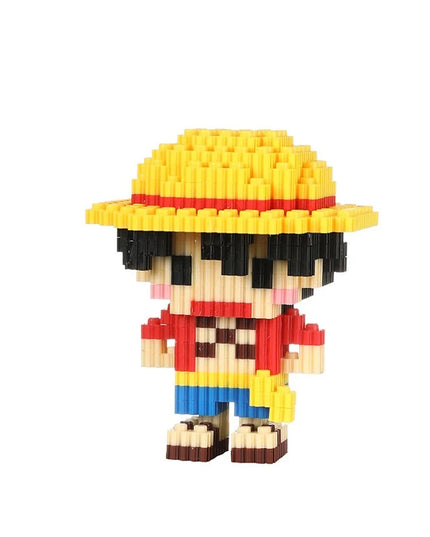 Figurine de Construction - Luffy 12 cm