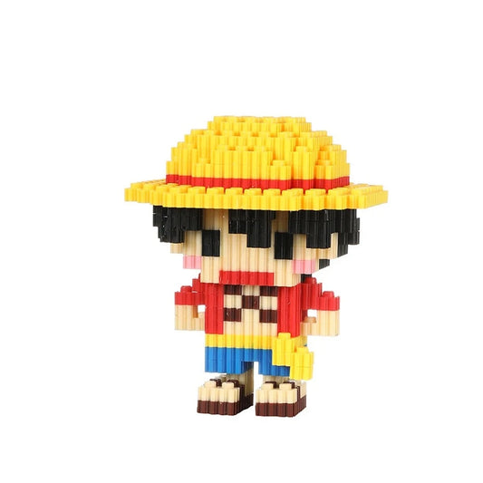 Figurine de Construction - Luffy 12 cm