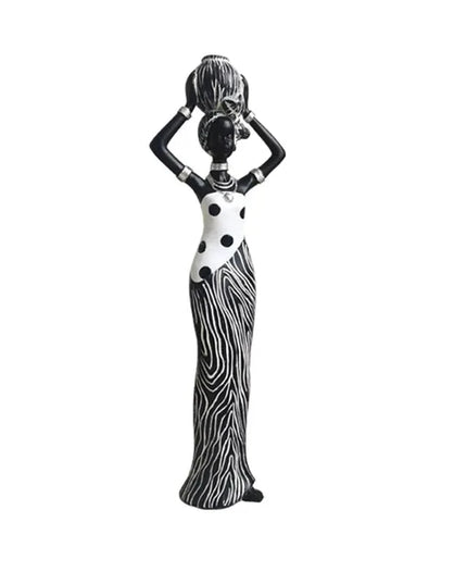 Figurine Femme Africaine - Debout 34 cm