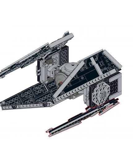Figurine de Construction - TIE Interceptor 2