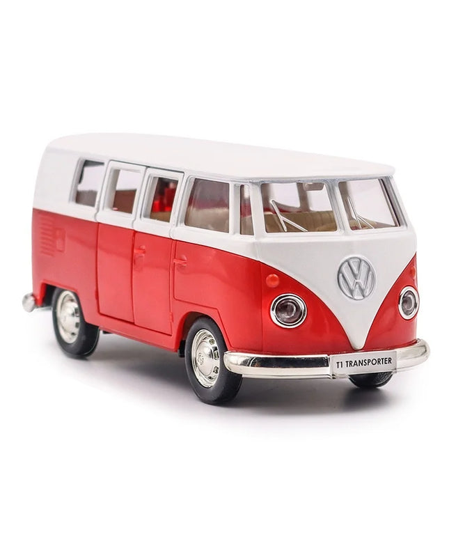 Figurine 1:36 Volkswagen Combi Rouge