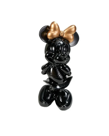 Figurine Disney - Minnie Noir & Marron 21 cm