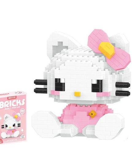 Figurine de Construction - Hello Kitty 7.8 cm