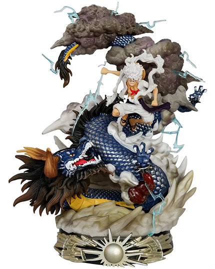 Figurine One Piece - Luffy vs Kaidou 23 cm