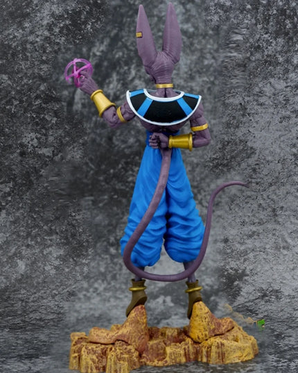 Figurine Beerus Dieu de la Destruction détails 3