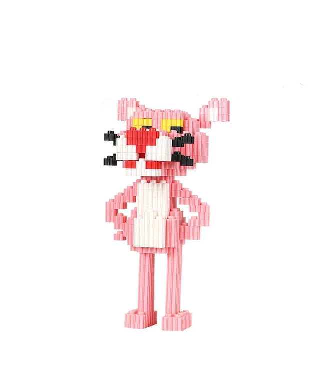 Figurine de Construction - Panther Rose 17 cm