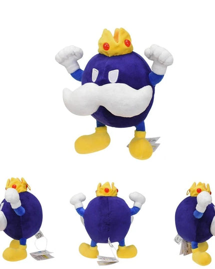 Figurine Peluche Super Mario - King Bob-omb 21 cm