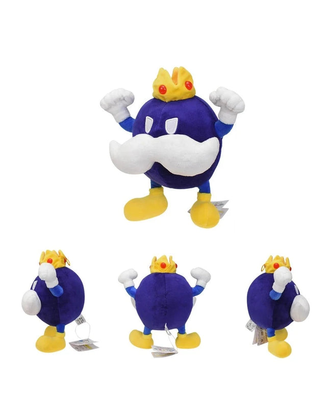 Figurine Peluche Super Mario - King Bob-omb 21 cm