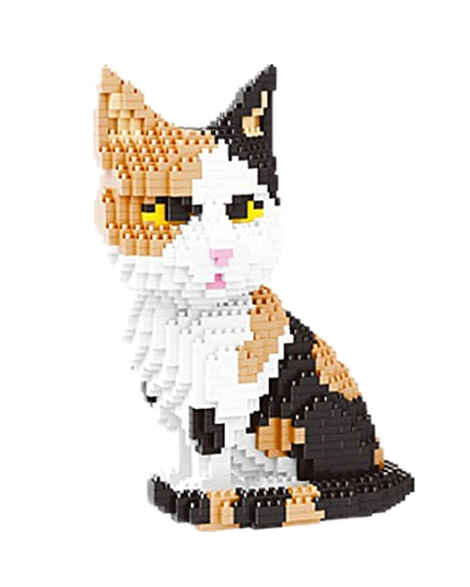 Figurine de Construction - Chat #2 18 cm