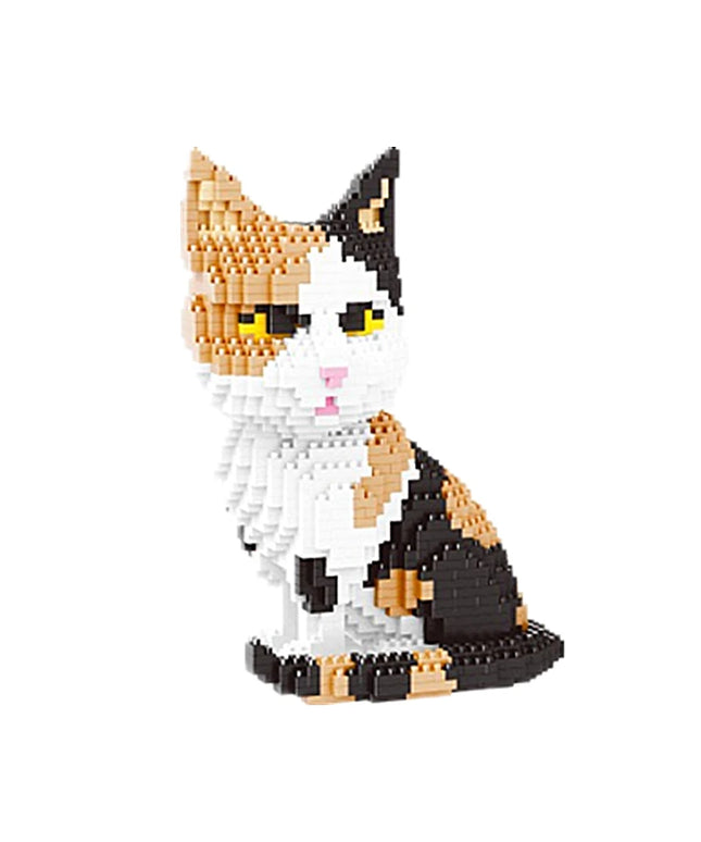 Figurine de Construction - Chat #2 18 cm
