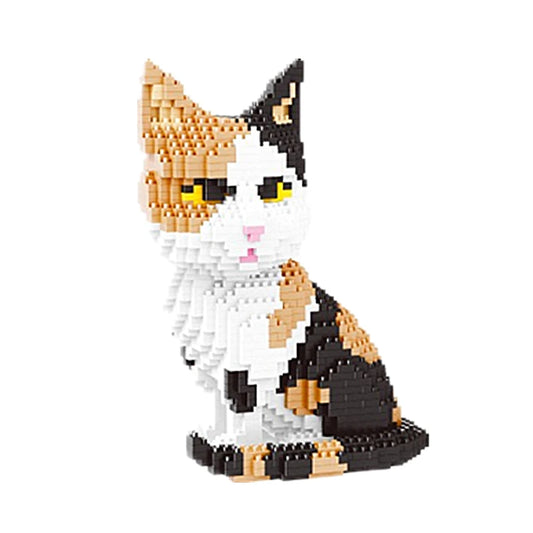 Figurine de Construction - Chat #2 18 cm