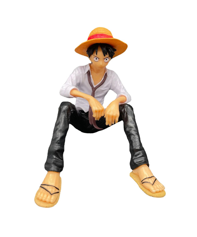 Figurine One Piece - Luffy Tenue Blanche 12 cm