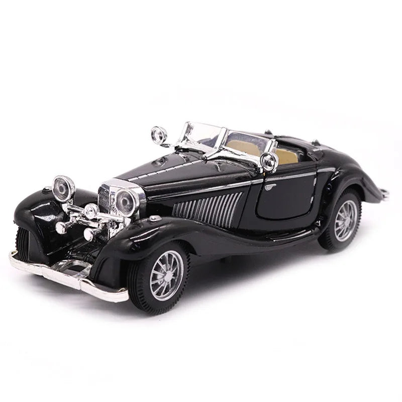 Figurine Voiture rétro 500 k Noir