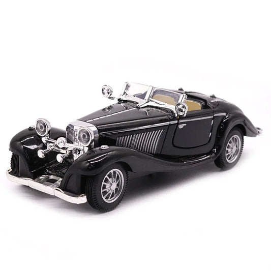 Figurine Voiture rétro 500 k Noir
