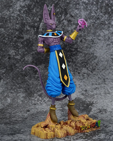 Figurine Beerus Dieu de la Destruction détails