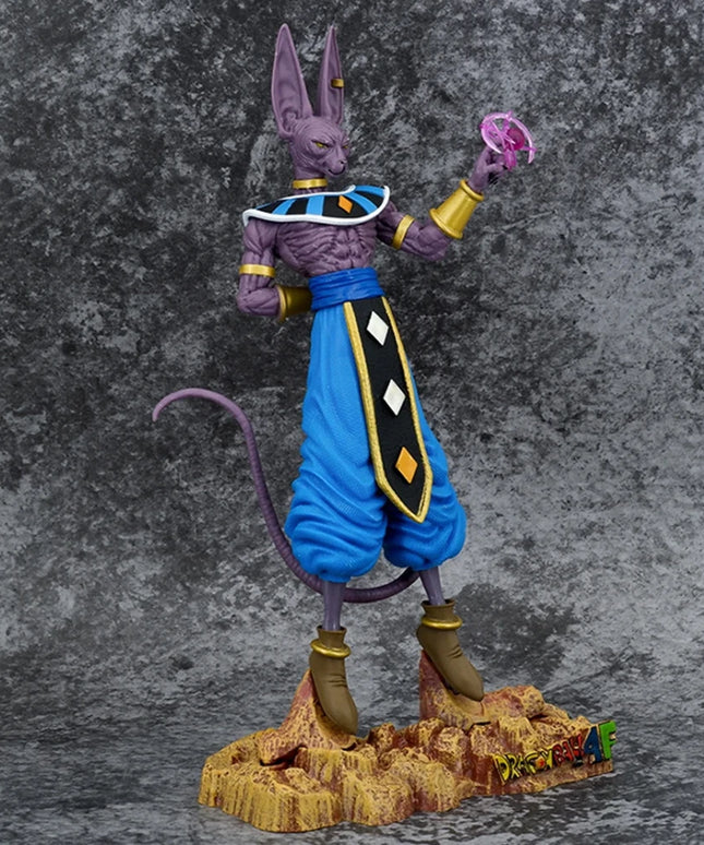 Figurine Beerus Dieu de la Destruction détails