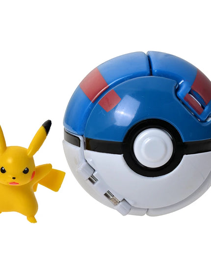 Figurine Pokémon Pokeball - Pikachu #E