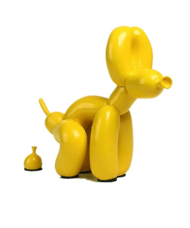 Figurine Balloon Doggy Poo Jaune 22 cm