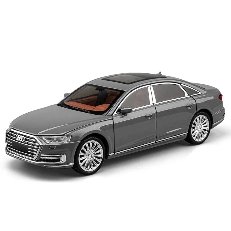 Figurine Audi 1/24 - Audi A8 gris