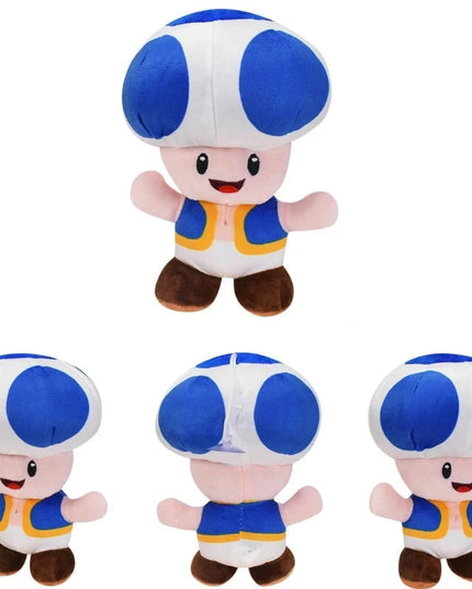 Figurine Peluche Super Mario - Toad Bleu #2 21 cm
